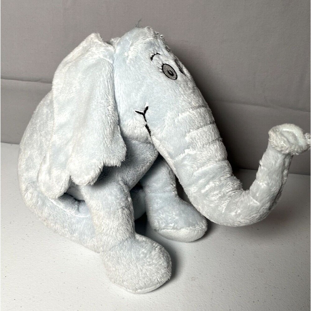 Dr Seuss Horton Hears A Who Plush Stuffed Animal Kohls Cares Elephant Gray